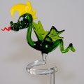 Orchideenstab Drachen  gr&uuml;n-gelb