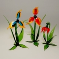 Glasblumen - Glasblumen einzeln