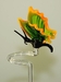 Blumenstab Schmetterling 2 Fl&uuml;gel gr&uuml;n-gelb