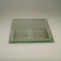 Spiegel quadratisch 6x6 cm, Facettenschliff