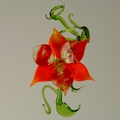 Glasblumen - Glasblumen h&auml;ngend