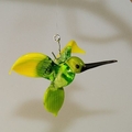 Kolibri klein zum H&auml;ngen, 255, gelb,gr&uuml;n
