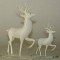 GLASKUNST - Hohlglasbl&auml;serei - Hohlgeblasene Figuren