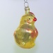Hühnerkücken, gold email, handdekoriert zum hängen