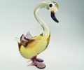 Ente stehend goldgelb