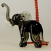 Palme mit gro&szlig;en Elefant