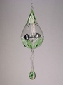 Lichtm&uuml;hle Tropfen  &Oslash; 6 cm, 'Bea', gr&uuml;n