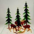 GLASTIERE - Tiere des Waldes - Wildkombinationen