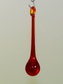 Glastropfen mittelgro&szlig; f&uuml;r Lichtm&uuml;hlen, rot