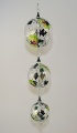Lichtmühlenkette Kugelform, Orchidee Neu, grün