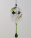 Lichtmühle Kugelform Ø 6 cm 'Orchidee apfelgrün' satiniert
