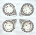Reflexkugeln 6 cm, silber mit Silberglimmer
