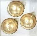 Glanzvolle Bl&auml;tterpoesie in Champagnergold Goldglimmer