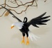 Weißkopfseeadler mit Krallen fliegend  groß -NEU-