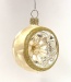 Reflexkugeln 6 cm, Eislack champagner