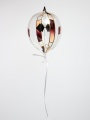 Lichtmühle Ballonform, Motiv Lilly, braun