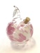 Fruchtfliegenfalle Apfelform rosa