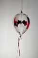 Lichtmühle Ballonform, Motiv Lilly, rot