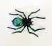 Spinne schwarz/grün  NEU!