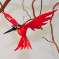 Kolibri zum Hängen, groß, rot