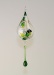 Lichtmühle Tropfen, Ø 6 cm,' Orchidee', apfelgrün satiniert
